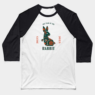 Year of the Rabbit 2023 Baseball T-Shirt